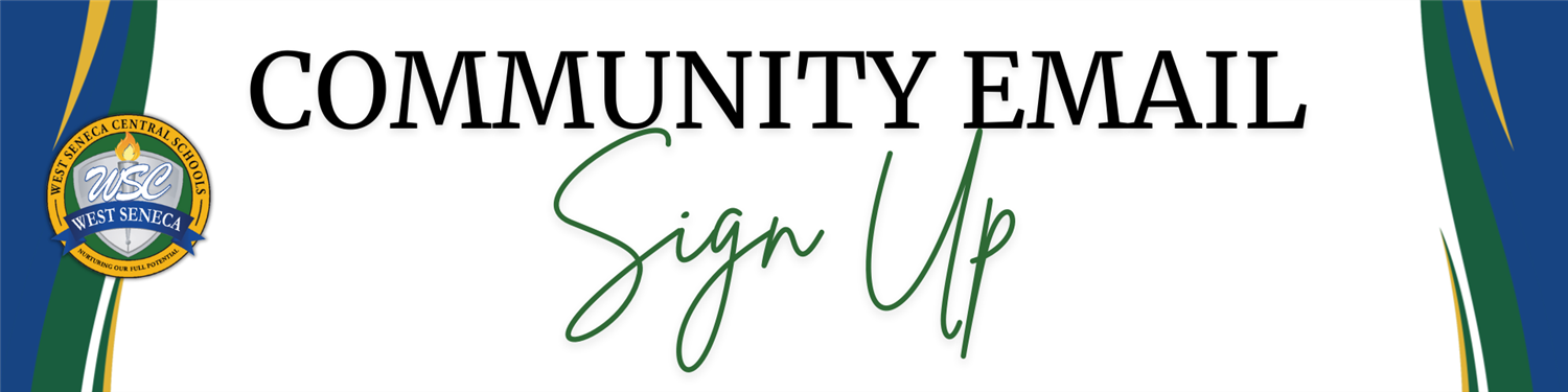 Community Email Sign Up